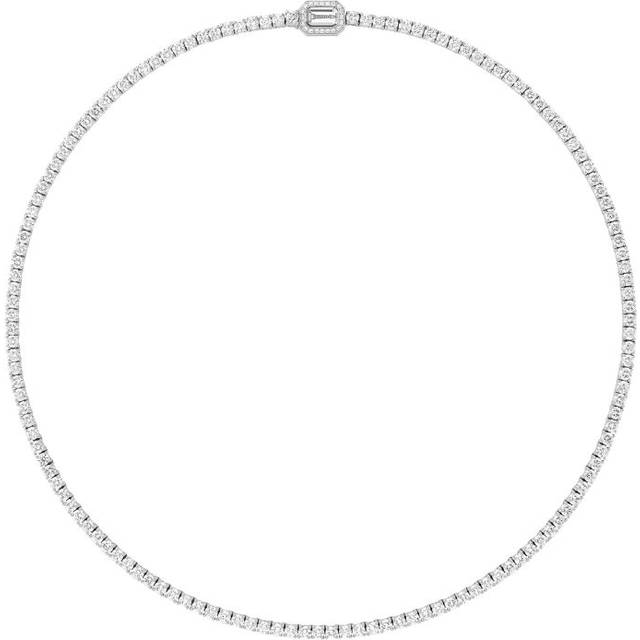 Boucheron White Gold and Diamond Rivière Vendôme Necklace - One size