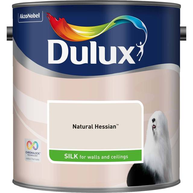 Dulux Silk Emulsion Paint - Natural Hessian - 2.5L