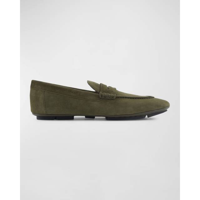 SUEDE LOAFERS