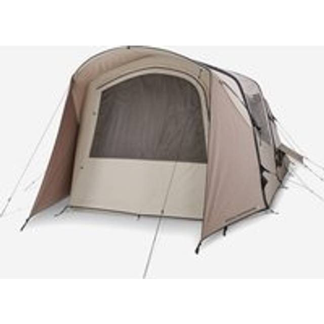 Inflatable Camping Tent - Airseconds 4.2 Polycotton - 4 Person - 2 Bedrooms - Beige