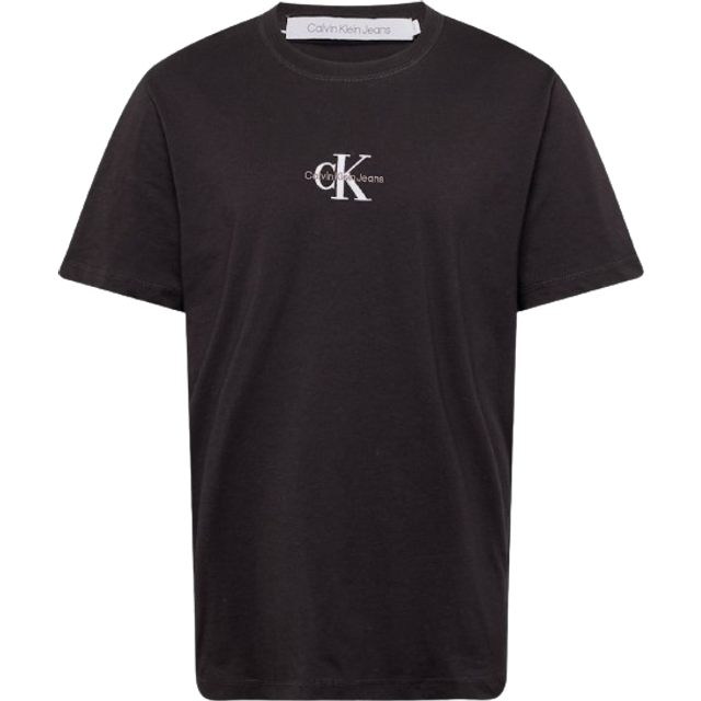 Calvin Klein jeans herr monolog t-shirt S/S t-shirt, Ck svart, XS