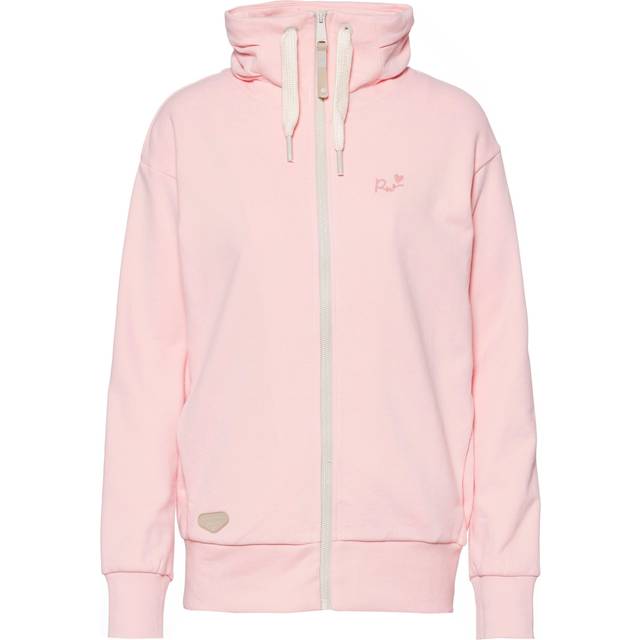 Women's zip-up sweatshirt Ragwear Shocky - Rose