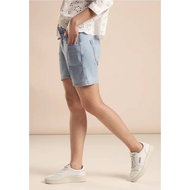 Casual Fit Jeans Shorts - Blau