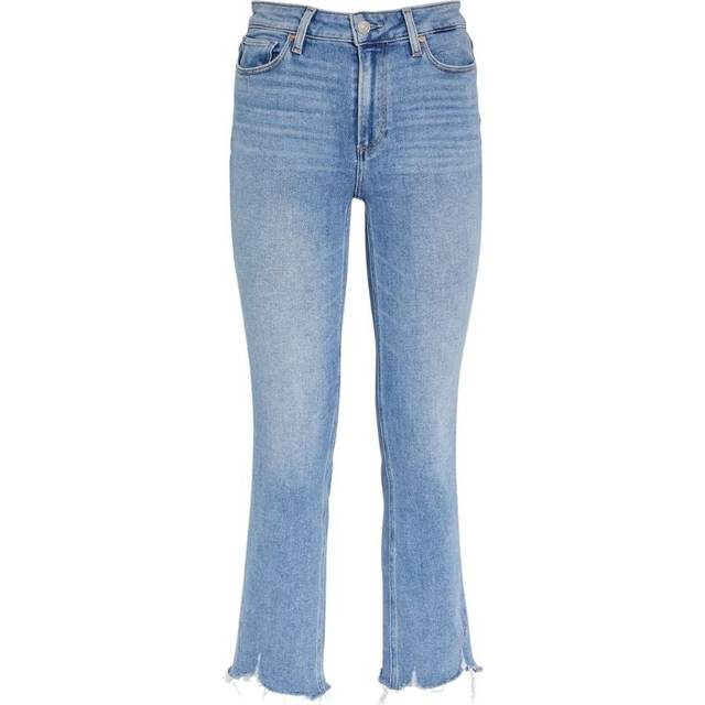 Paige Cindy Slim Hem Jean - Blue - 23