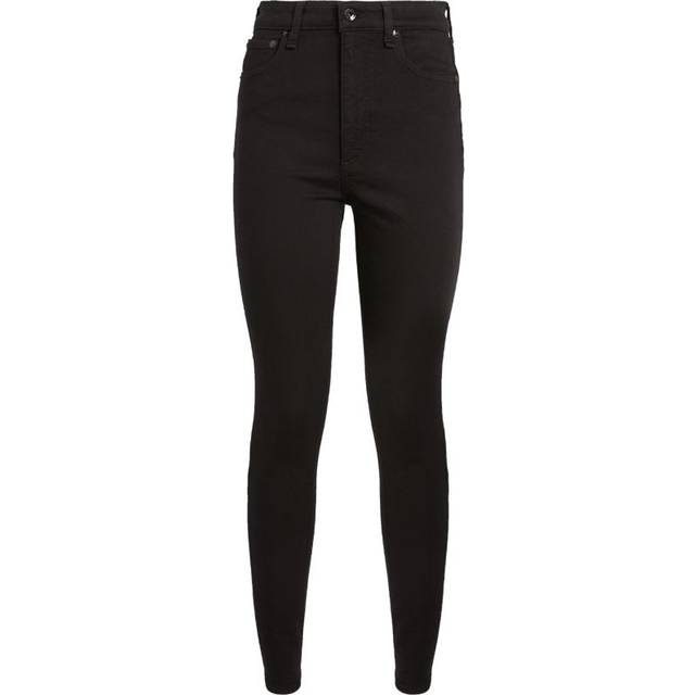Rag & Bone Nina Hr Skinny Jean - Black - 24