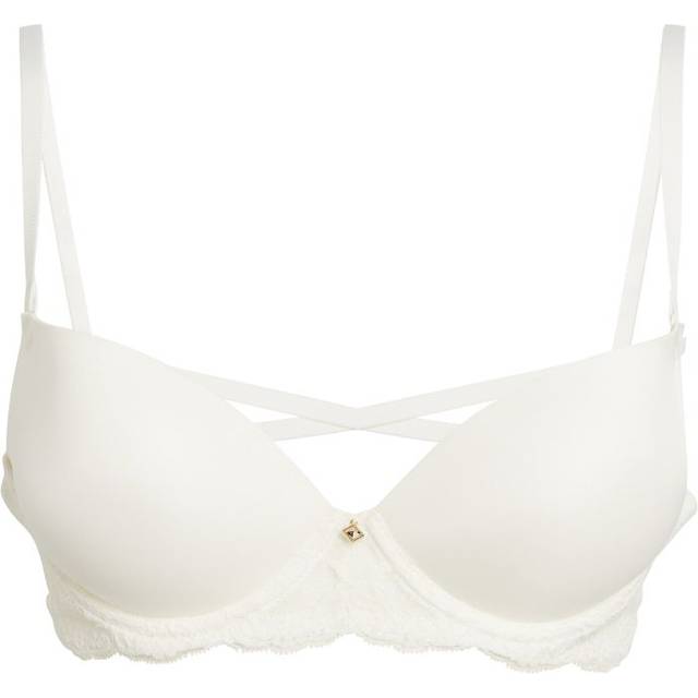 Kiss Of Love Low Back Multiway Moulded Bra - White - 14