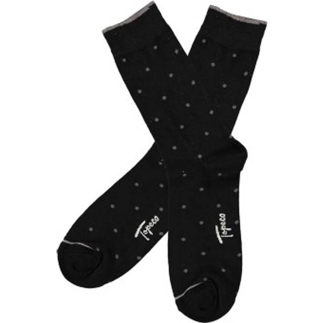 Topeco Men Bamboo Socks - Black - Strl 45/48