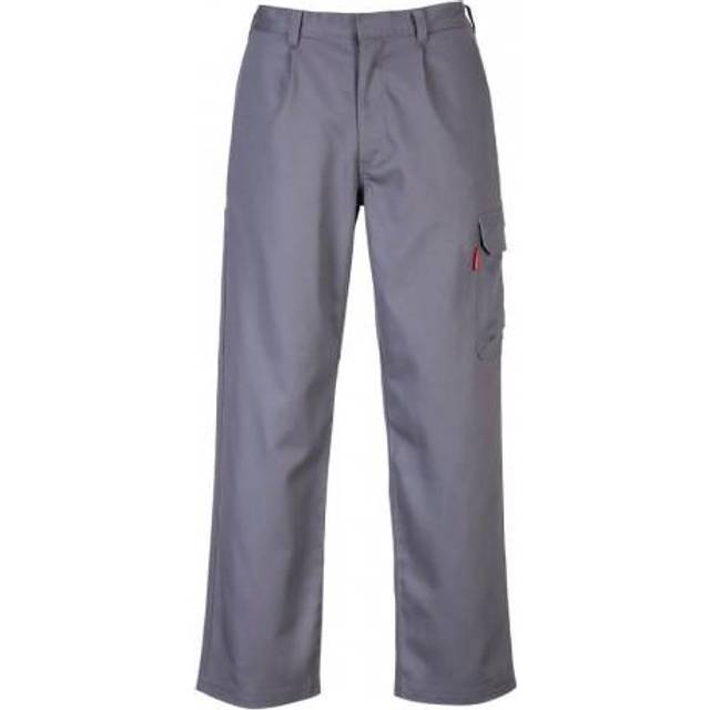 (3XL R, Navy) Portwest Mens Bizweld Flame Resistant Cargo Trousers