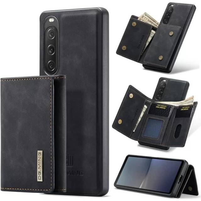 DG.MING Detach 2in1 8-FACK Magnetisk Skal Korthållare Xperia 10 V