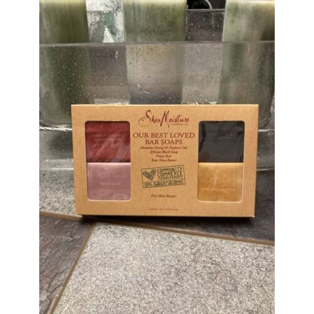 Shea Moisture Our Best Loved Bar Soaps (Pack Of 4)
