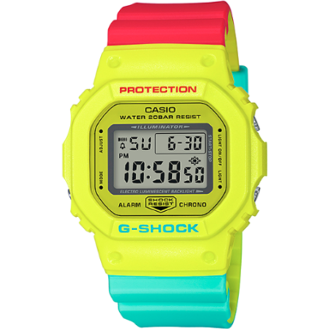 CASIO G-Shock Square 'Yellow' - yellow - Free