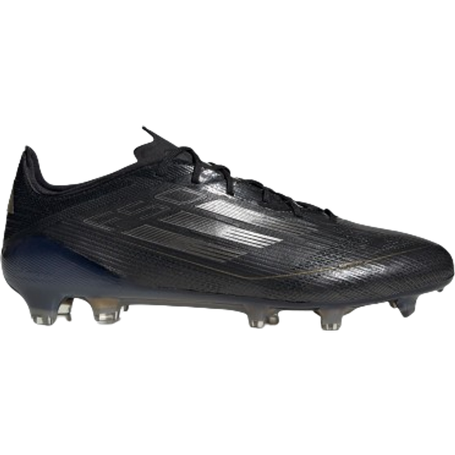 Adidas F50 Elite FG - Core Black/Iron Metallic/Gold Metallic