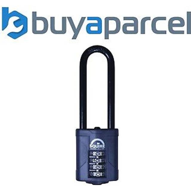 Squire - CP4025BX CP40/2.5 Combination Padlock 4-Wheel 40mm Extra Long Shackle63mm