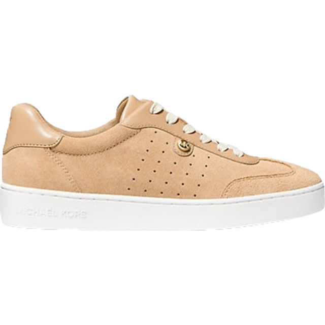 MK Scotty Suede Trainers - Brown - Michael Kors - UK 2.5