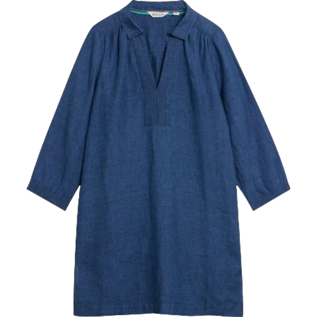 White Stuff Blaire Navy Linen Tunic