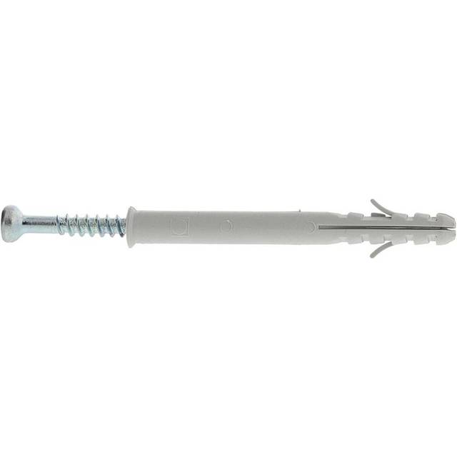 Nylonplugg och Skruv 8x60mm 100st Adjufix