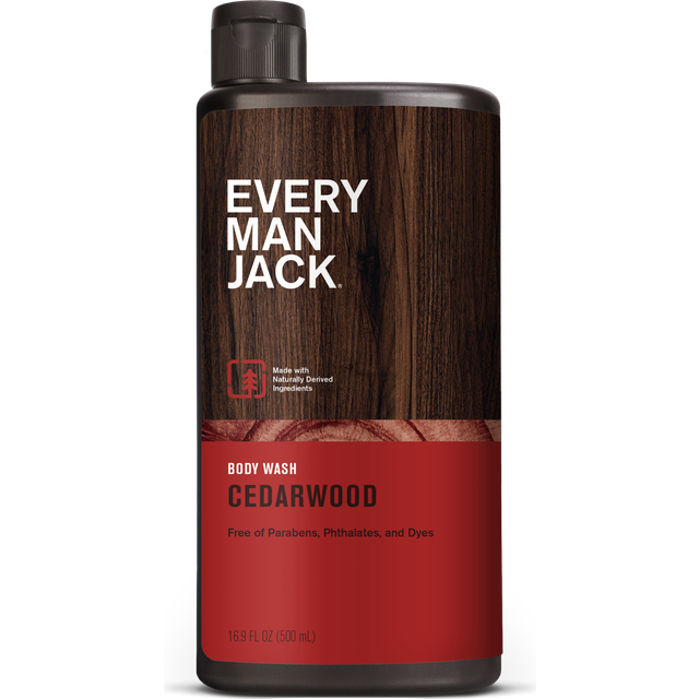 Every Man Jack  Body Wash and Shower Gel  Cedarwood  16.9 fl oz (500 ml)