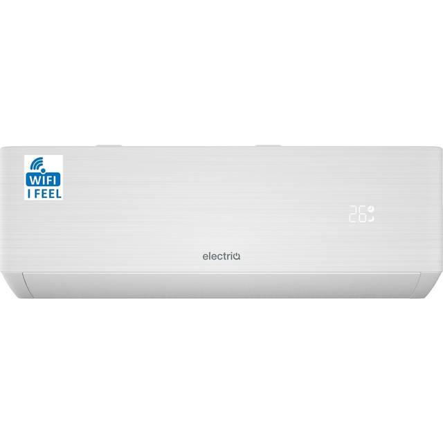 electriQ iQool 28000 BTU WiFi Smart A++ Wall Split Air Conditioner with Heat Pump and 5-Meter Pipe Kit Included - White