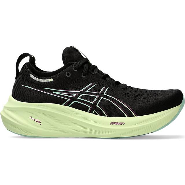 Asics Gel-Nimbus 26, Damsneakers, 44 EU, Black Cool Matcha, 44 EU