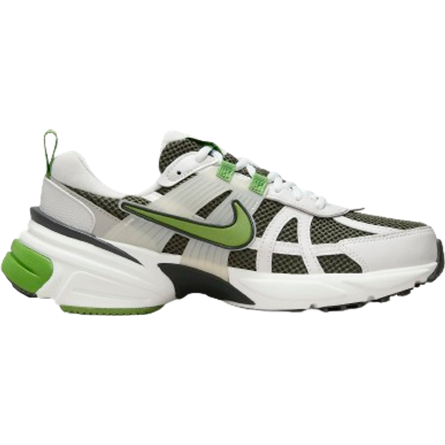 Nike – V2K – Vita och gröna träningsskor-Naturlig
