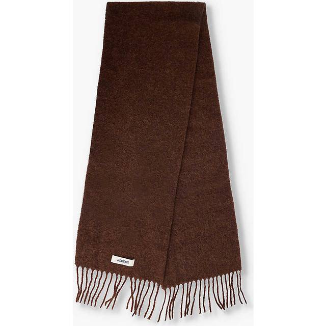 Jacquemus L'echarpe Carro Mohair & Wool-Blend Scarf