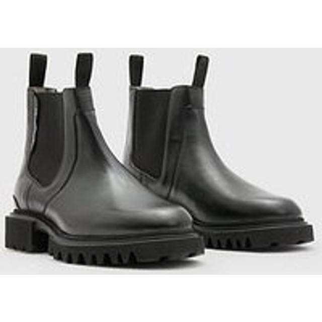 AllSaints Ada Boots - Black, Black, Size 3, Women
