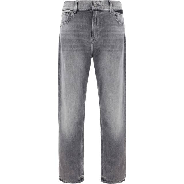 7 For All Mankind - Slimmy Check Off - Slim Jeans - grey