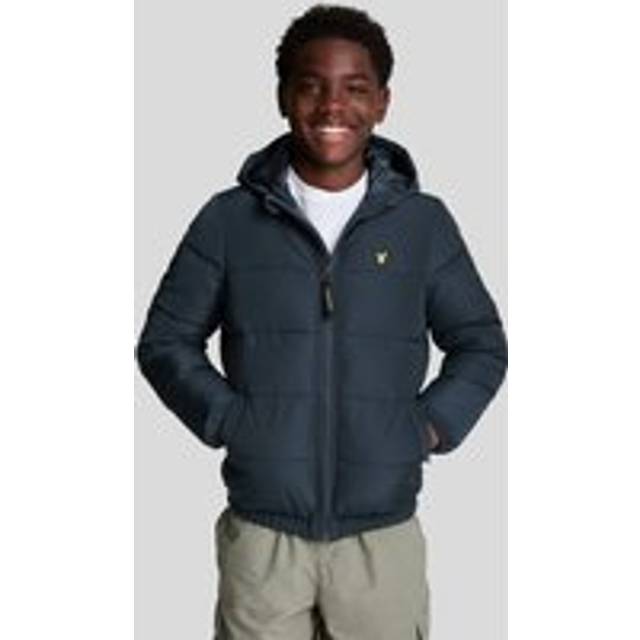 Lyle & Scott Vadderad jacka - Puffer - Dark Marinblå - Lyle & Scott - 10-11 år (140-146) - Dunjacka