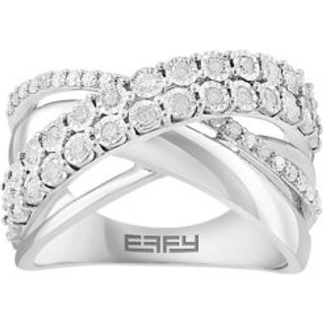 Effy Fine Jewelry Silver 0.49 Ct. Tw. Diamond Ring