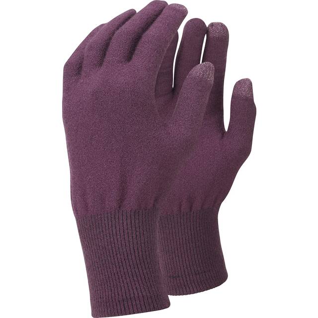 Trekmates Merino Touch Glove - Merinoull Handskar Blackcurrant S