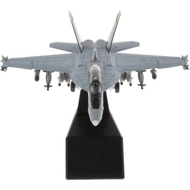 (China) 1: 100 Scale Model Toy F / A 18 Strike Fighter Die-cast Metal Airplane