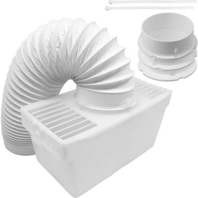 Tumble dryer condenser box kit for indesit 1.25m vent hose condensing set