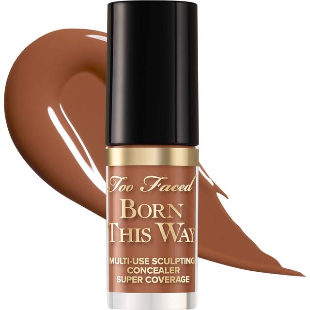 Too Faced Travel Size Born This Way Super Coverage Concealer - Mocha 2ml Mocha
