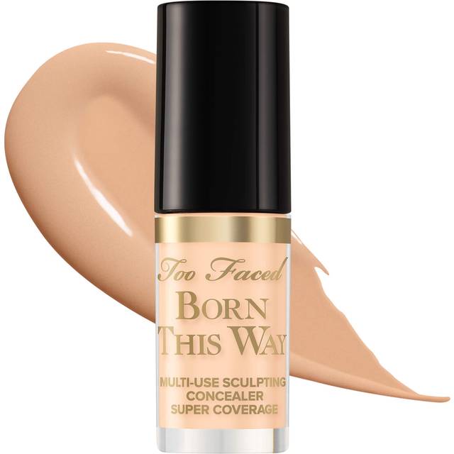 Too Faced Travel Size Born This Way Super Coverage Concealer - Almond 2ml Almond