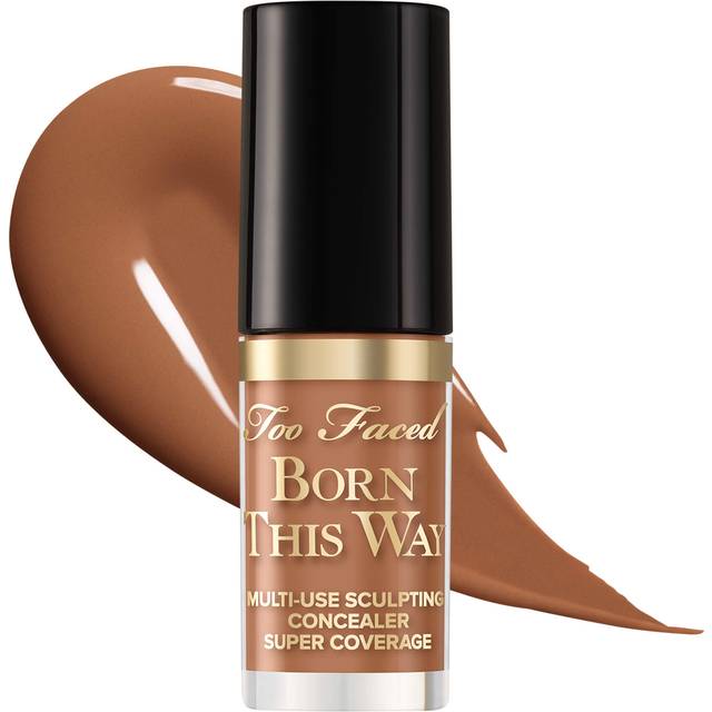 Too Faced Travel Size Born This Way Super Coverage Concealer - Caramel 2ml/0.6FLO Caramel