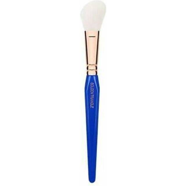 Bdellium Tools Professional Makeup Brush - Golden Triangle 942 Slanted Contour - With All Vegan and Soft Synthetic Fibers  For Adding Dimension to the