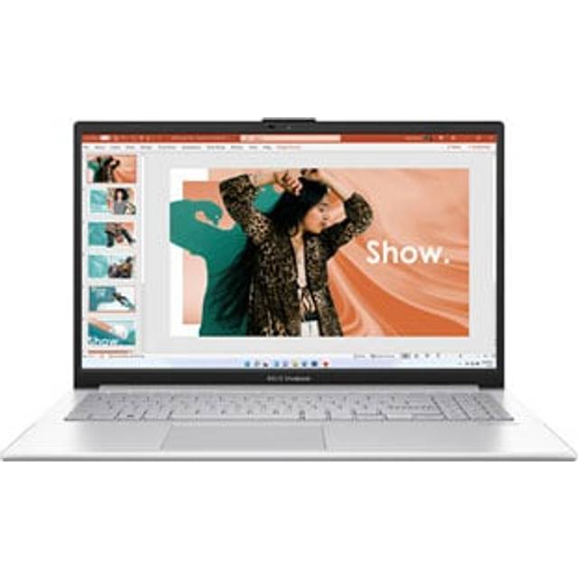 ASUS Vivobook Go 15 E1504GA Laptop, Intel N200, 4GB DDR4, 128GB Flash, 15.6" Full HD, Intel UHD, Windows 11 Home in S mode, Silver