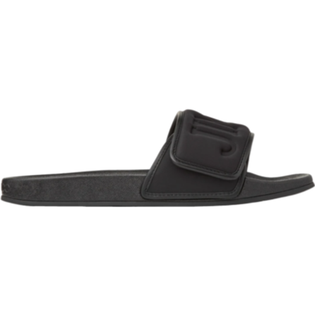 Jimmy Choo, Sliders, female, Black, 2 UK, Comfortable Slip-On Shoes for Women