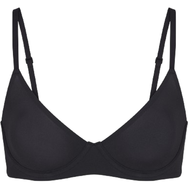 SKIMS Unlined Demi Bra | Black | 42D | Fits Everybody - Onyx
