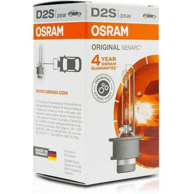 OSRAM XENARC ORIGINAL, D2S, HID strålkastarlampa, xenonlampa, 66240, 85.0 V, 4100K, Kapsel (1 Pieces)