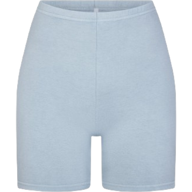 Skims Womens Denim Outdoor Slim-fit Stretch-woven Bike Shorts M - DENIM
