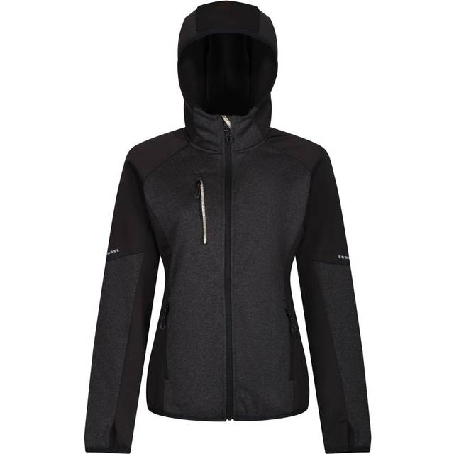 (10 UK, Grey Marl/Black) Regatta Womens/Ladies X-Pro Coldspring II Fleece Jacket