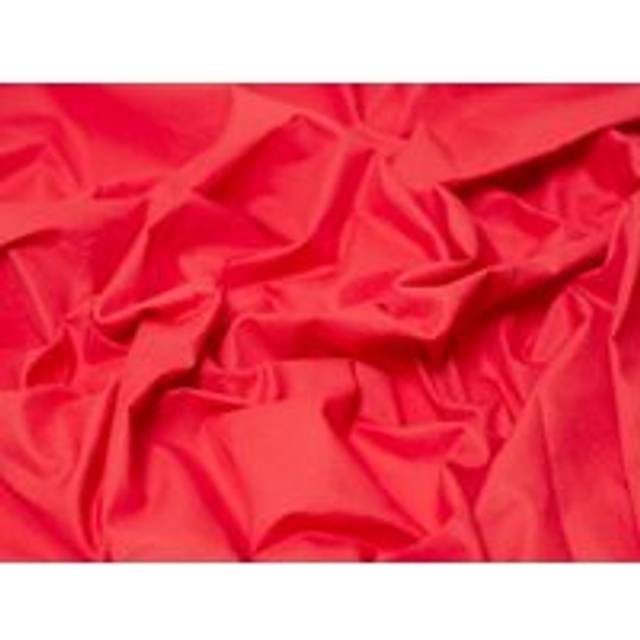 Minerva Core Range Polycotton Sheeting Fabric Red