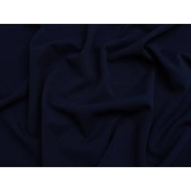 Minerva Core Range Heavy Scuba Crepe Stretch Knit Fabric Navy Blue