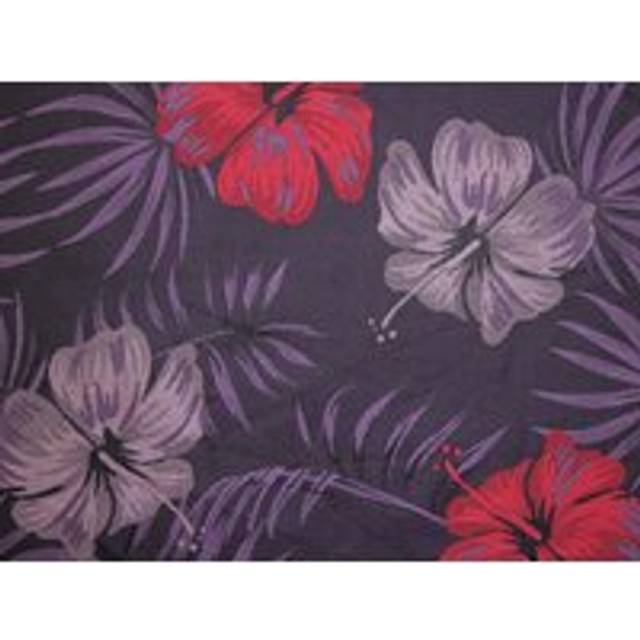 Deadstock Woven Brocade Fabric Purple