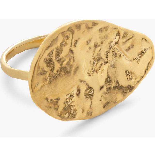 Monica Vinader Capri Teardrop Ring, Gold