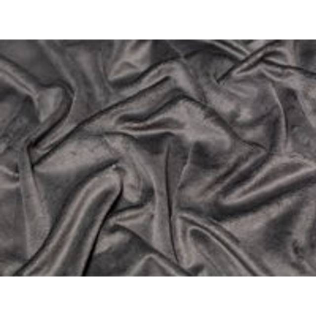 Minerva Core Range Velboa Faux Fur Fabric Slate Grey