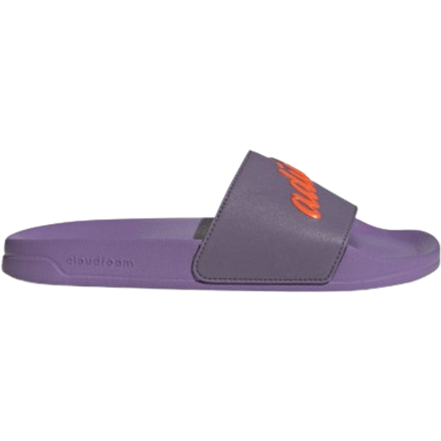 ADILETTE SHOWER - Shadow Violet / Impact Orange / Violet Fusion - 6