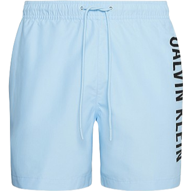 Calvin Klein, Beachwear, male, Blue, M, Sea Clothing Swimwear Light Blue Drawstring