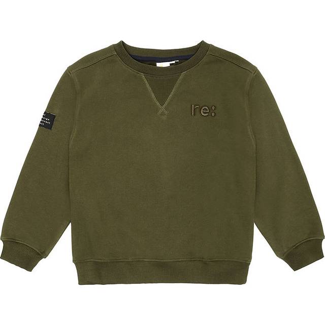 The New Sweatshirt - TnRe:charge - Murgröna Green - The New - 7-8 år (122-128) - Sweatshirt
